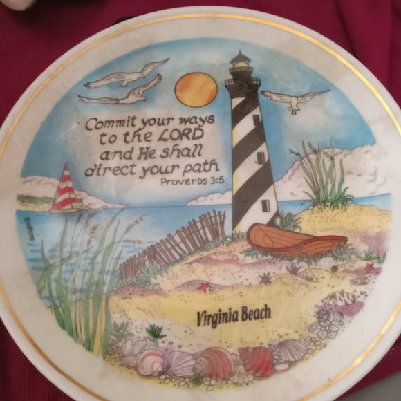 Vintage Religious Wall Plate - Picture 1 of 3